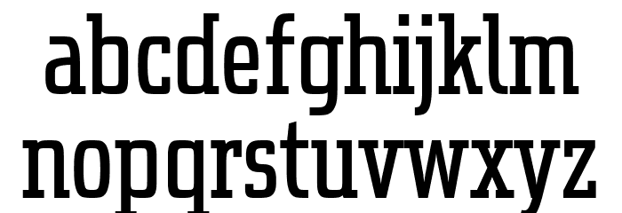 Uchrony Roman Regular Font LOWERCASE