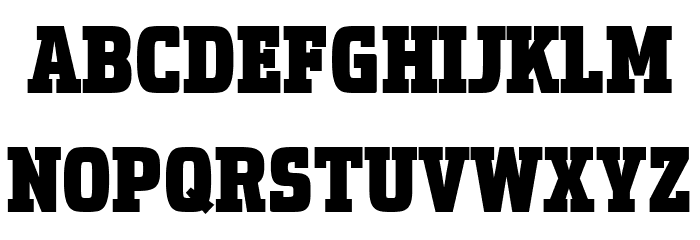 Uchrony SC Bold Font LOWERCASE