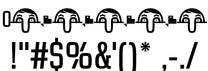Uchrony SC Regular Font OTHER CHARS
