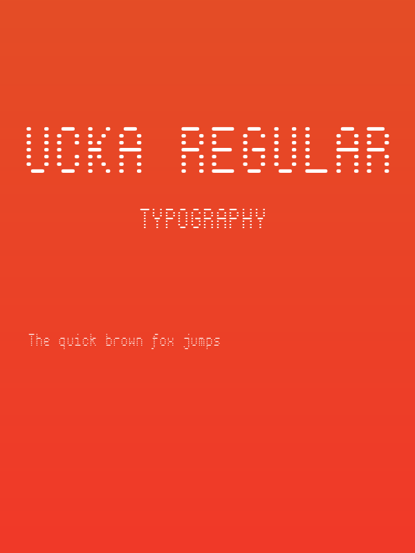 Ucka Regular Poster