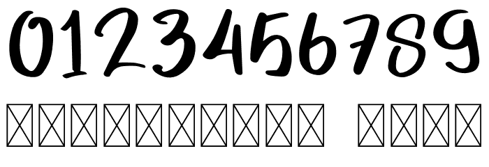 UcuAned Font OTHER CHARS