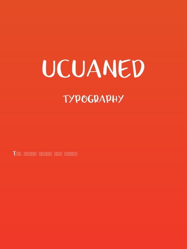 UcuAned Poster