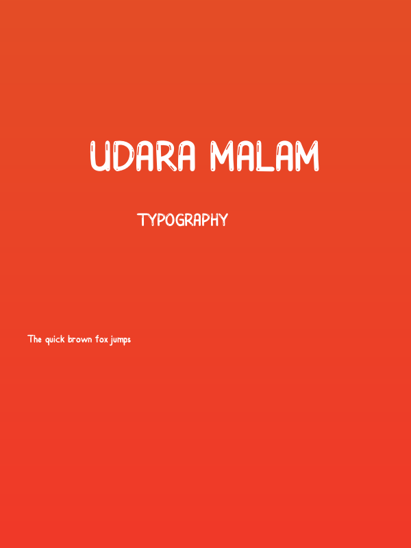 Udara Malam Poster