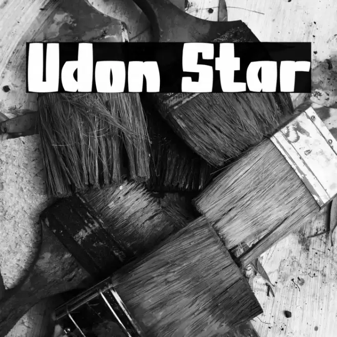Udon Star Font examples