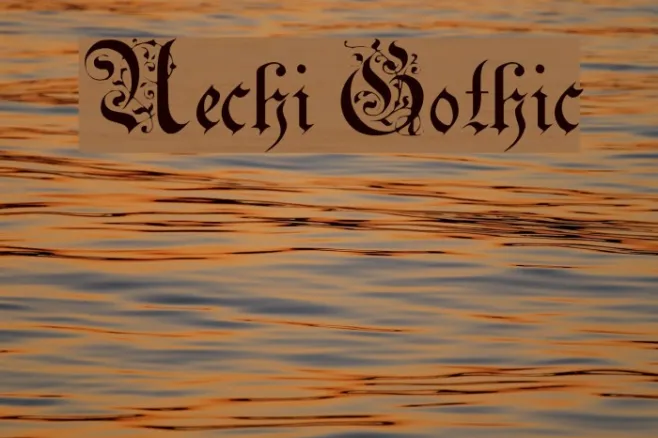 Uechi Gothic Example 2