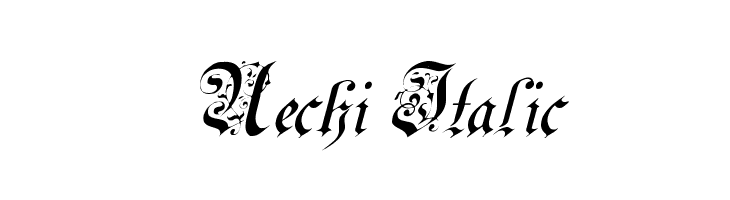 Uechi Italic Font