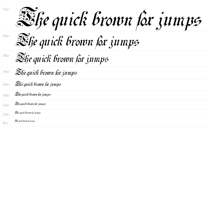 Uechi Italic Waterfall