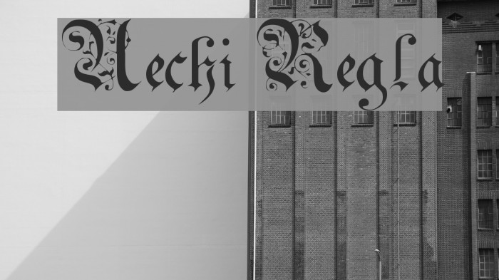 Uechi Regular フォント examples