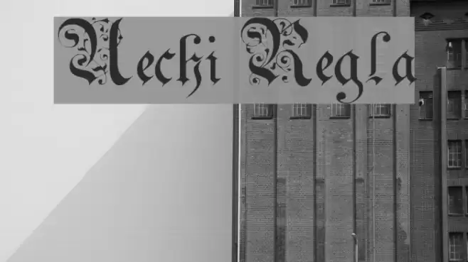 Uechi Regular フォント examples