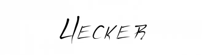 Uecker  免费字体下载