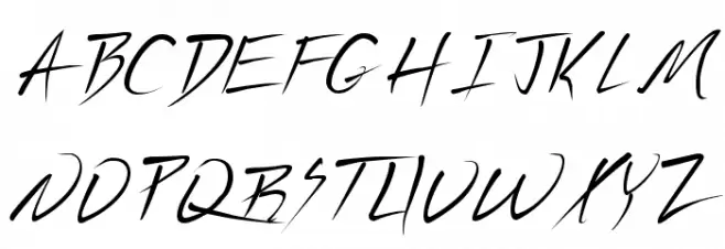 Uecker Font Litere mari