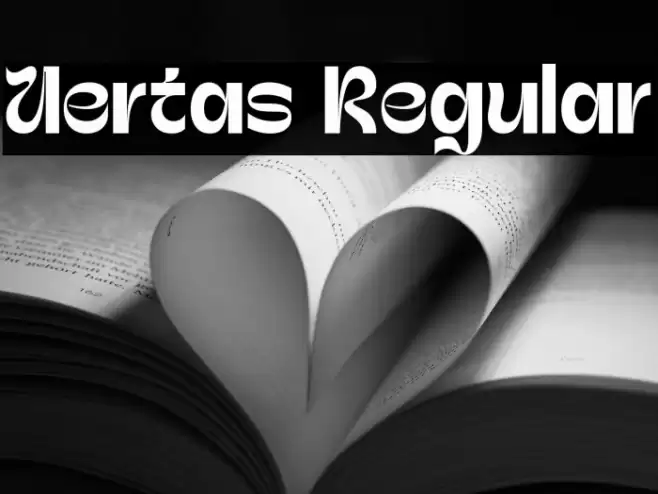 Uertas Regular Caratteri examples