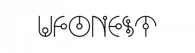 UFONEST  Fuentes Gratis Descargar