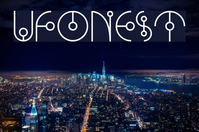 UFONEST Font examples