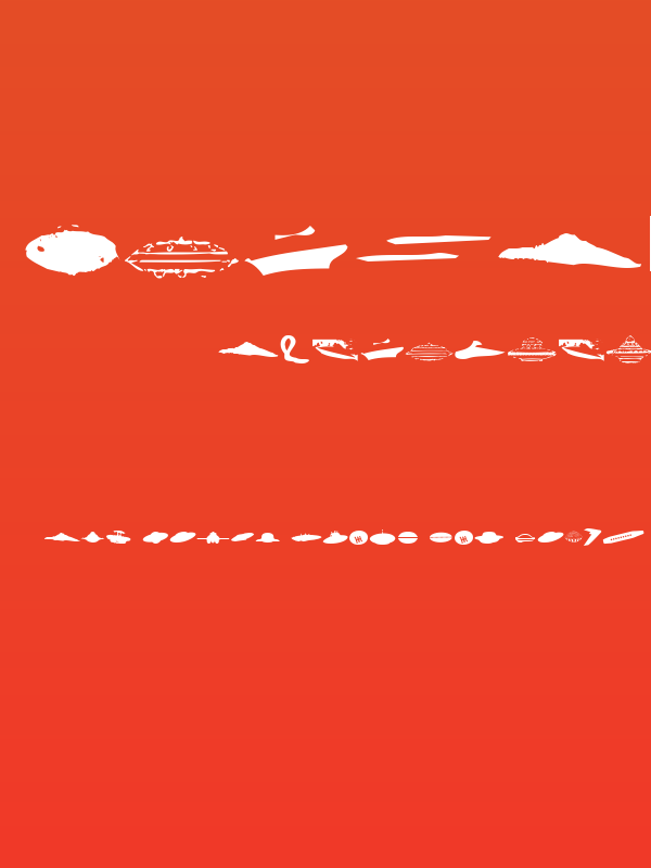 UFOnt51Silhouette Poster