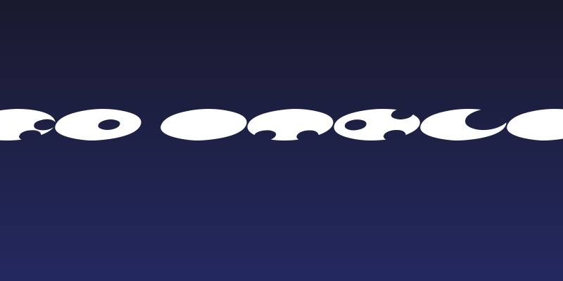Ufo Italic Social Header
