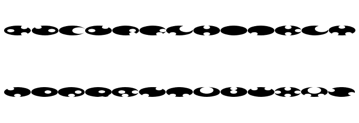 Ufo Font LOWERCASE
