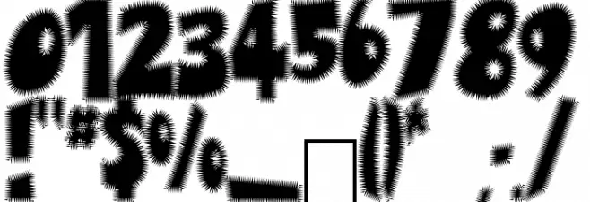 Ufrayd Font OTHER CHARS