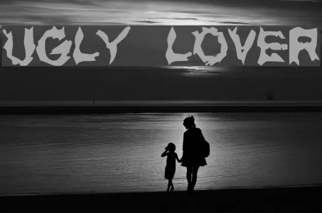 UGLY LOVER Font examples