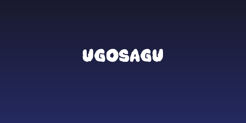 UGOSAGU Social Header