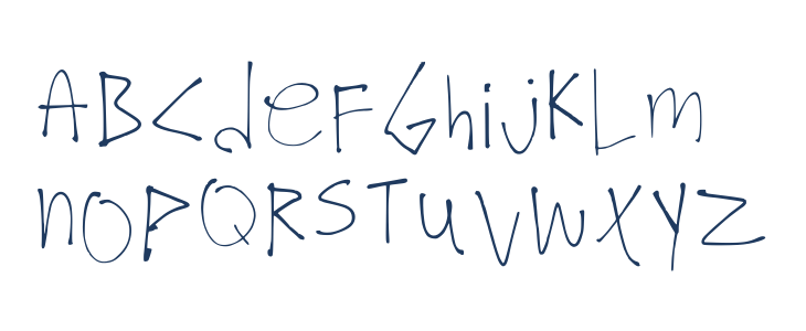 Ugh Regular Lowercase