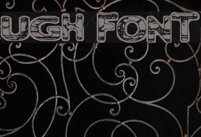 Ugh フォント examples
