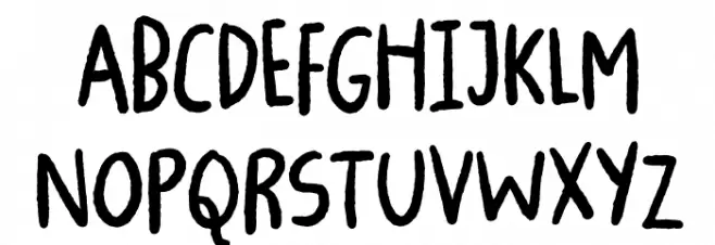 Ugiftig DEMO Regular Font UPPERCASE