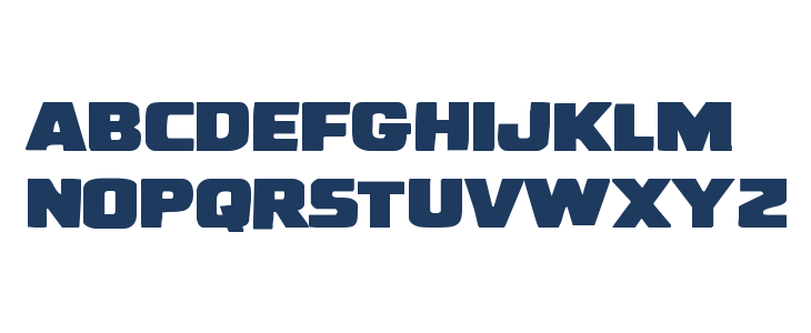 Uglier Things Expanded Lowercase