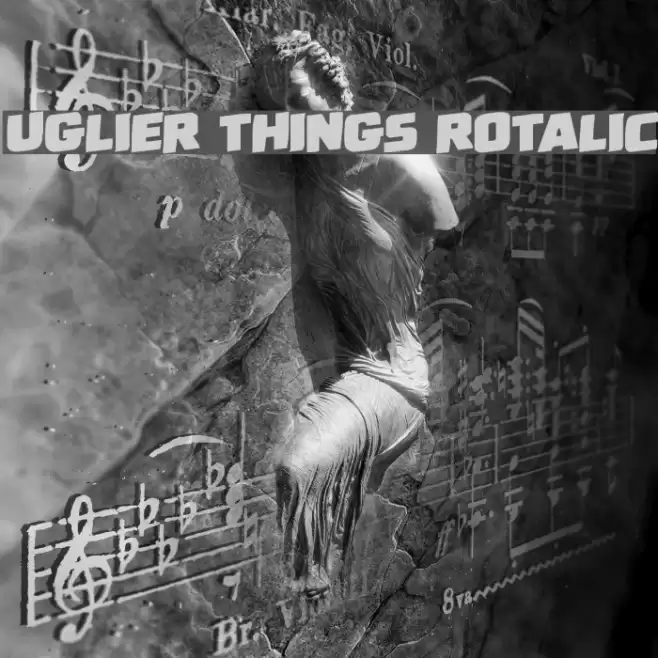 Uglier Things Rotalic Font examples