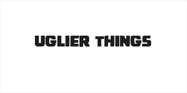 Uglier Things Logo