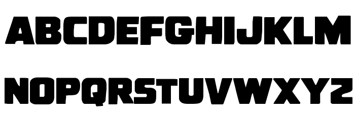 Uglier Things Font LOWERCASE