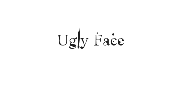 Ugly Face Logo