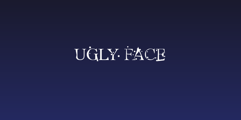 Ugly Face Social Header