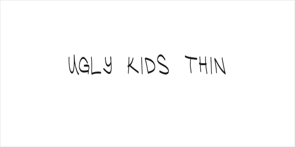 Ugly Kids Thin Logo