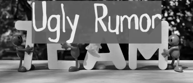 Ugly Rumor Font examples