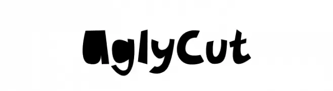UglyCut  تنزيل الخطوط