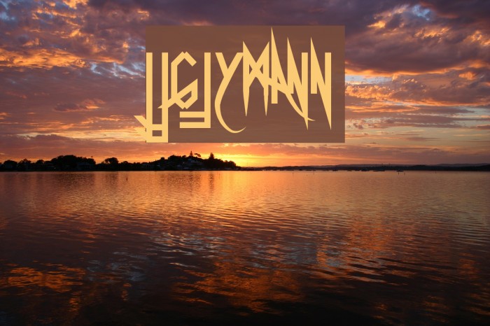 Uglymann Font examples