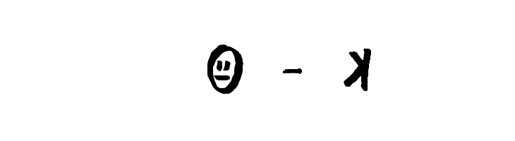 ugly boy - aspek hndz Font