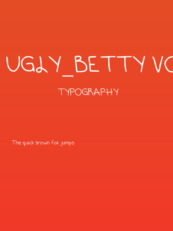 ugly_betty vol 0.2 Poster