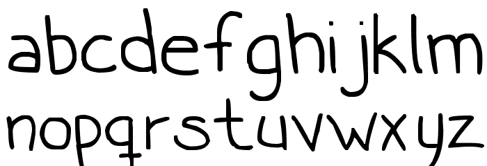 ugly_betty vol 0.2 Font LOWERCASE