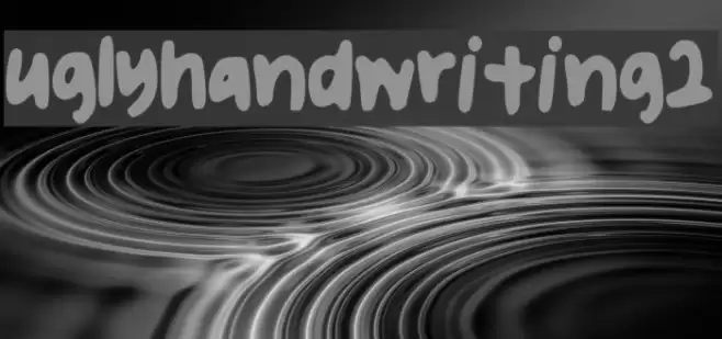 uglyhandwriting2 examples