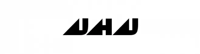 UHU  Frei Schriftart Herunterladen