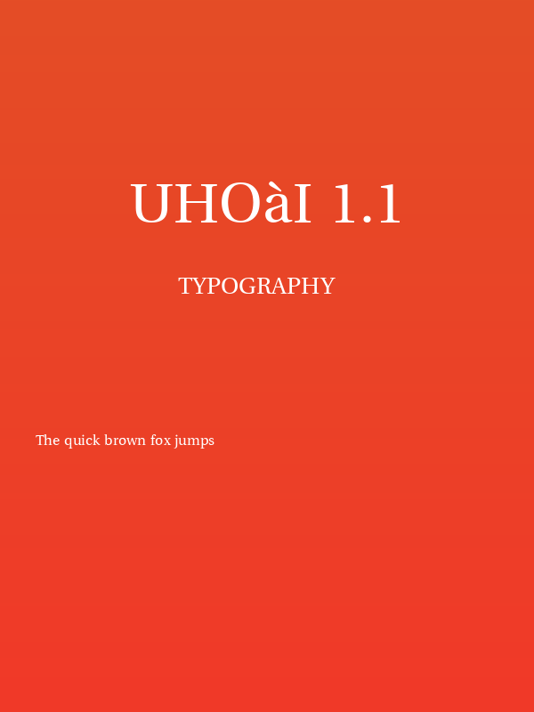 UHoài 1.1 Poster