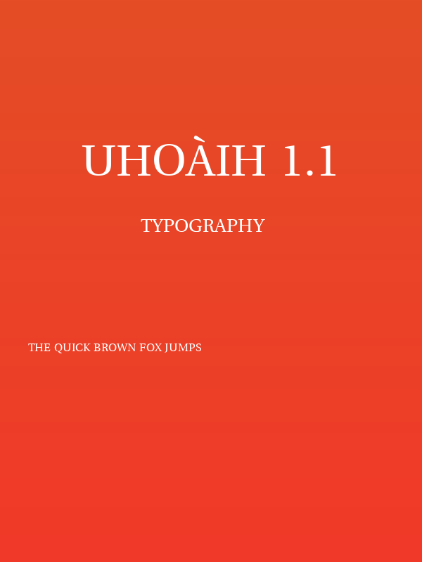UHoàiH 1.1 Poster
