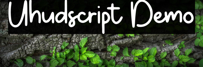 Uhudscript Demo Example 1