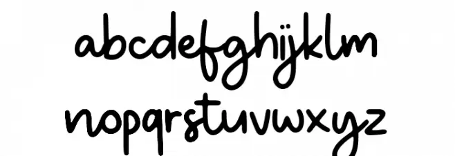 Uhudscript Demo Fuentes MINÚSCULAS