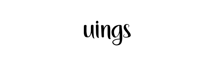 uings  Скачать бесплатные шрифты