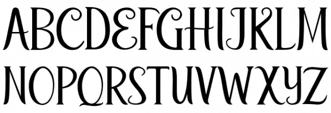 uings Font Litere mari