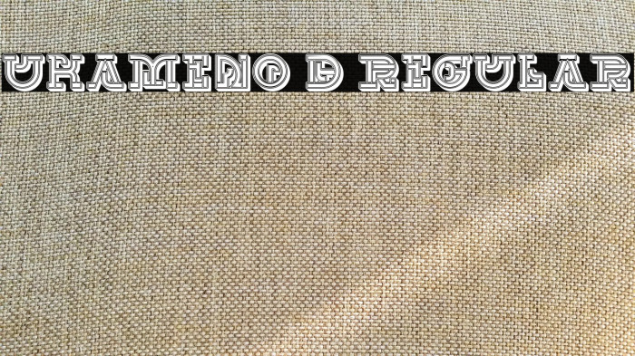 UKAMENO 3D Regular Example 1