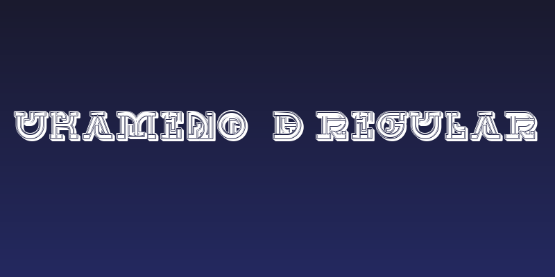 UKAMENO 3D Regular Social Header